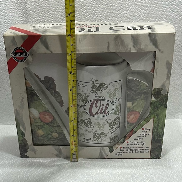 NORPRO Deluxe Ceramic Oil Can - Picture 5 of 5